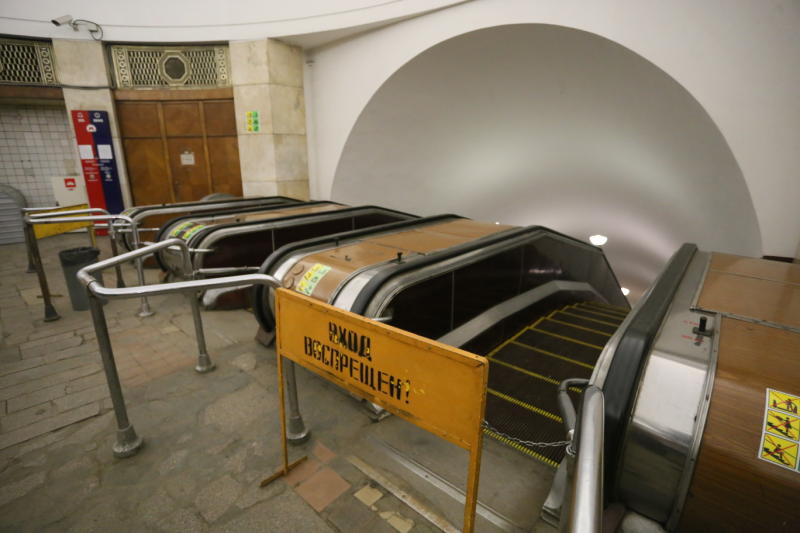 На станции метро «Марксистская» завершается ремонт эскалаторов